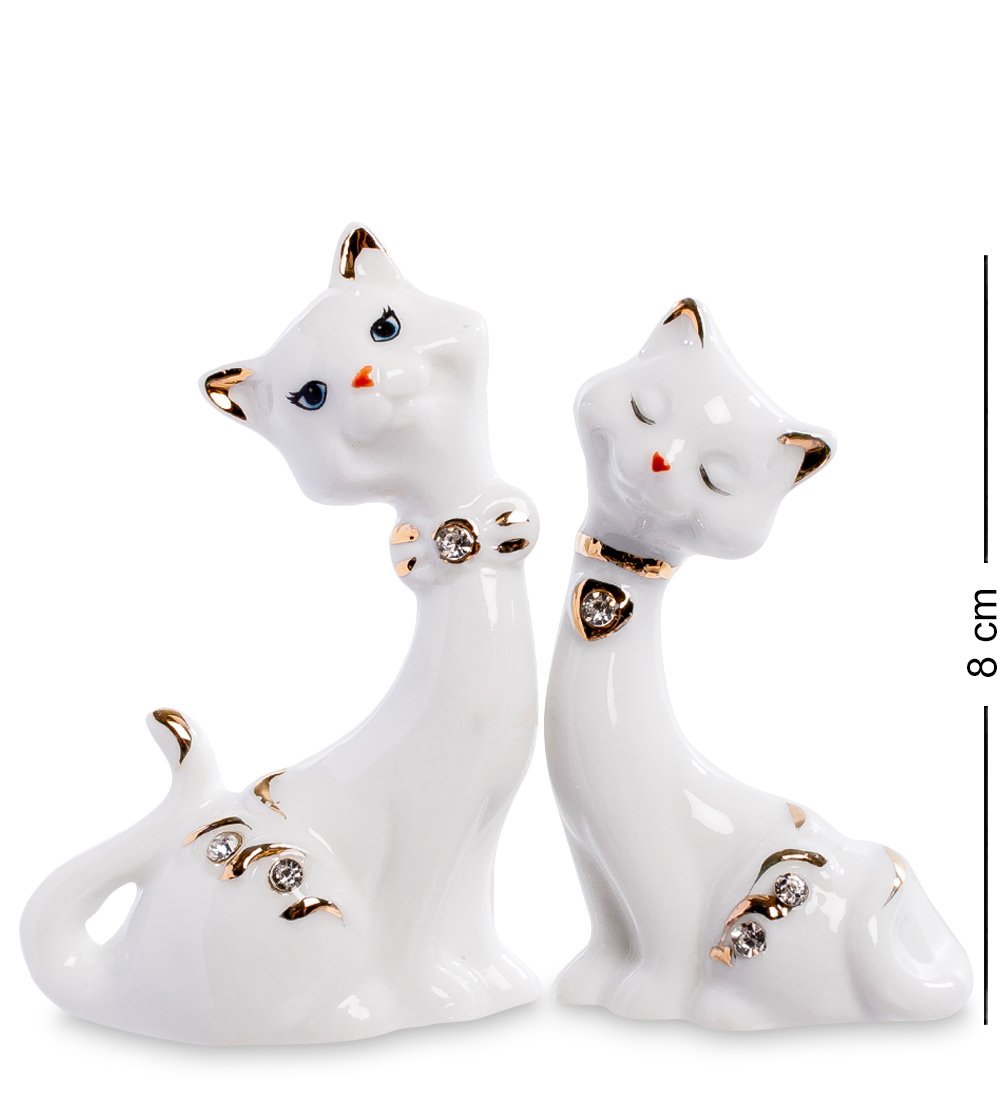 Фигурки кошек. XA-408 Фигурка "Кот с кошкой" - Цена: 450 руб.
